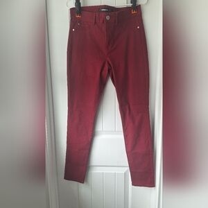 Jordache Super Skinny Red Jeans